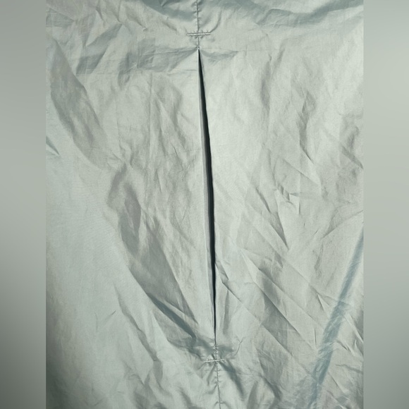 Columbia Blue Teal Black Mesh Windbreaker Zip Up Running Jacket Size Small - Picture 11 of 14